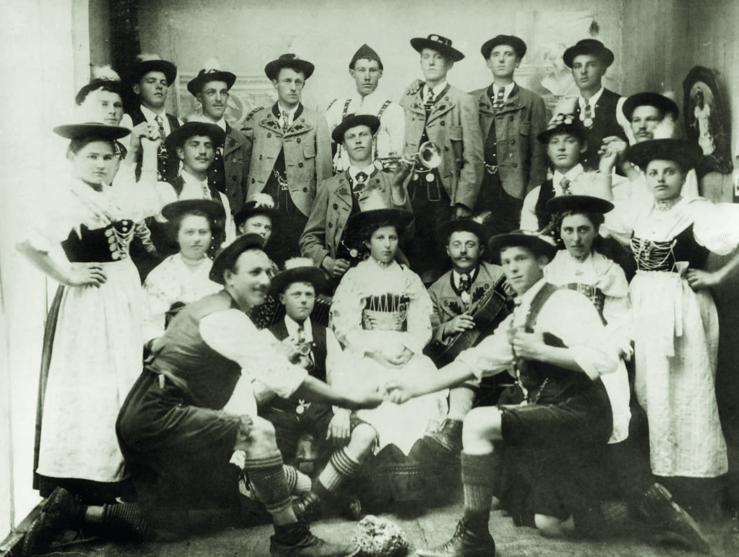 Gründungsbild Atteltaler Grafing 1905