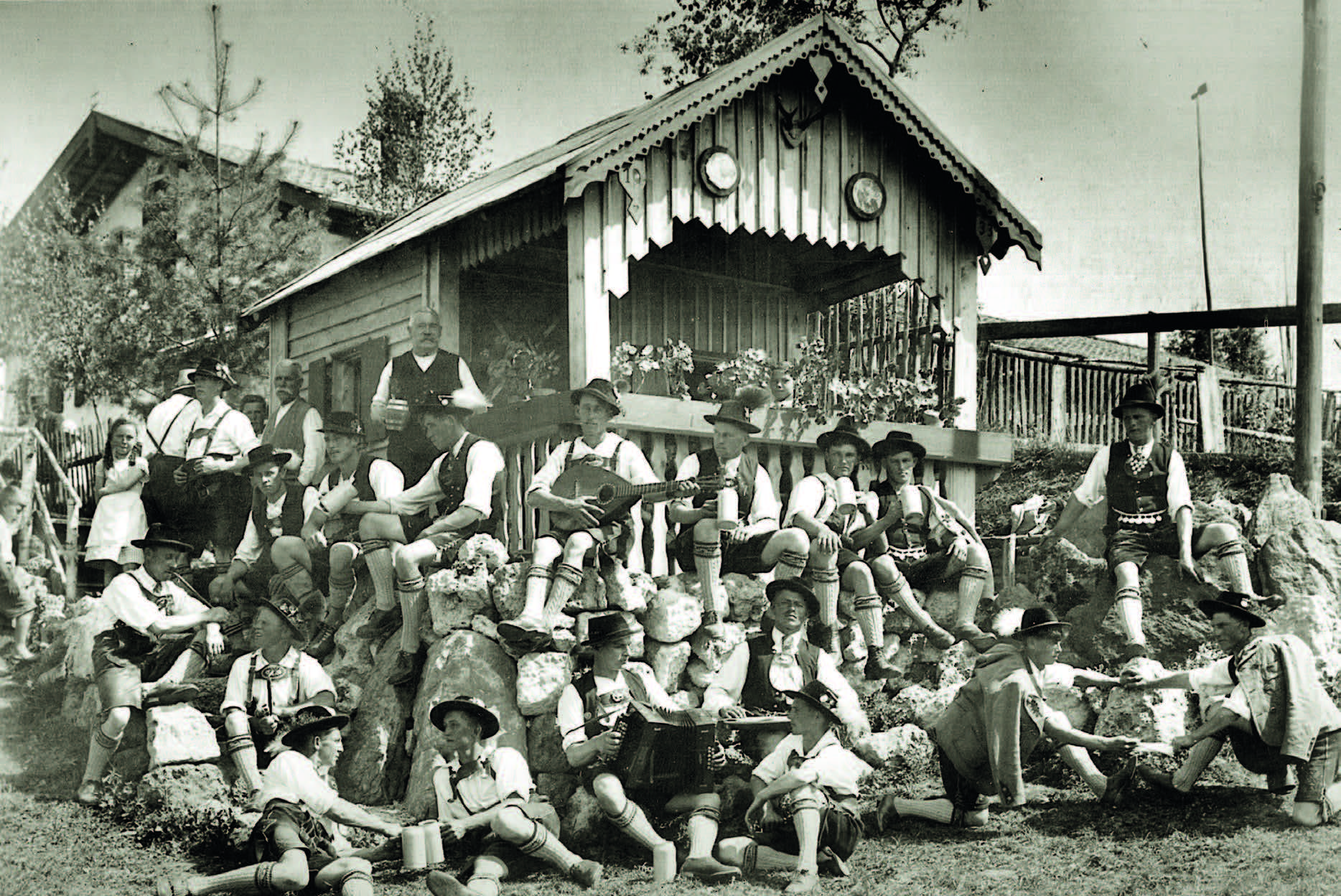 Erste Vereinshütte 1934